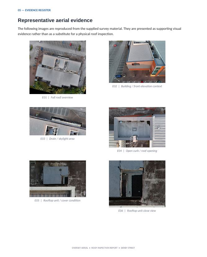 Roof survey case study page 8